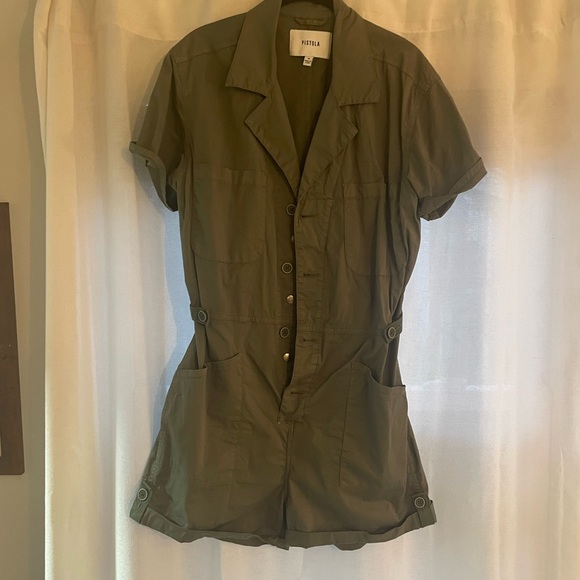 Army Green Romper - Picture 5 of 6